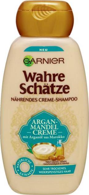 Отзыв на Garnier wahre Schätze Argan-Mandel Creme nährendes Creme-Shampoo из Интернет-Магазина ROSSMANN