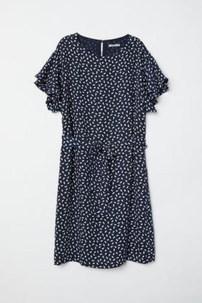 Отзыв на Платье с рукавом воланом из Интернет-Магазина H&M