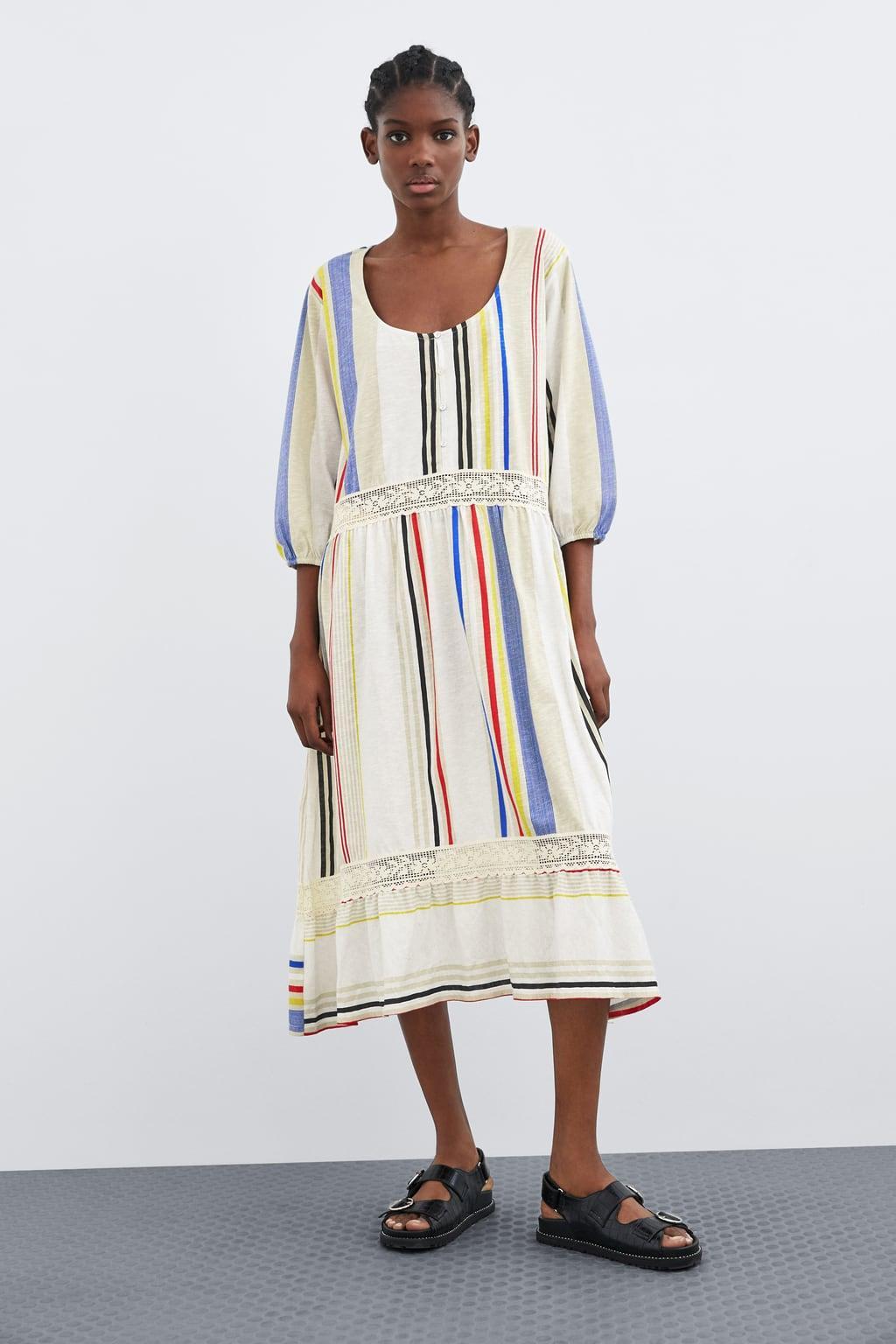 Отзыв на ПОЛОСАТЫЙ Платье из Интернет-Магазина Zara