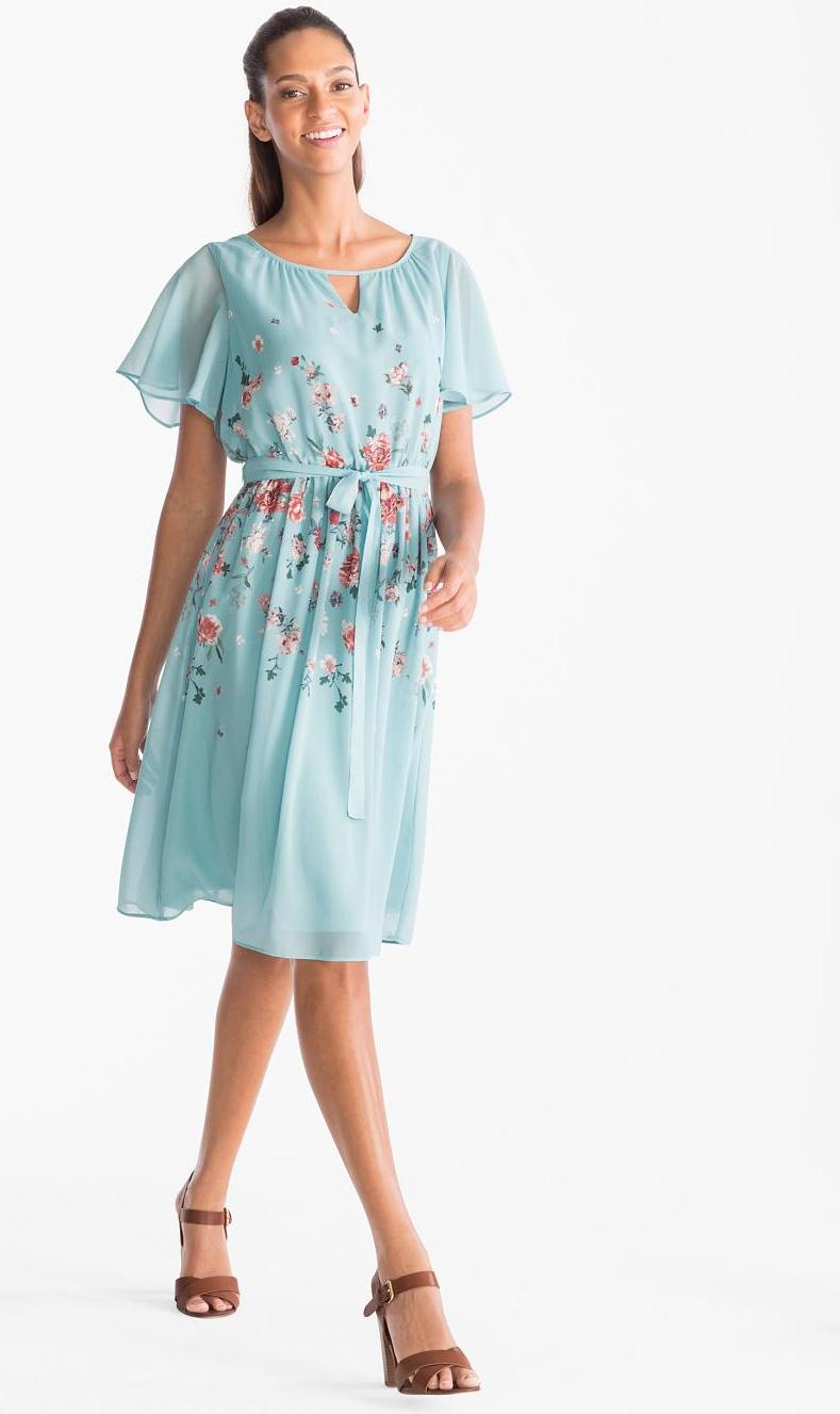 Отзыв на Fit & Вспышки Платье с поясом из Интернет-Магазина C&A