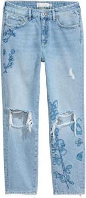 Отзыв на Ровные нормальные джинсы длиной по щиколотку из Интернет-Магазина H&M