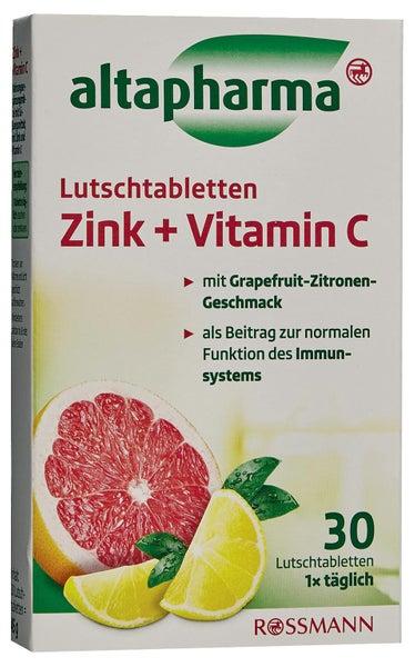 Отзыв на altapharma Lutschtabletten Zink + Vitamin C 30 Tabletten из Интернет-Магазина ROSSMANN