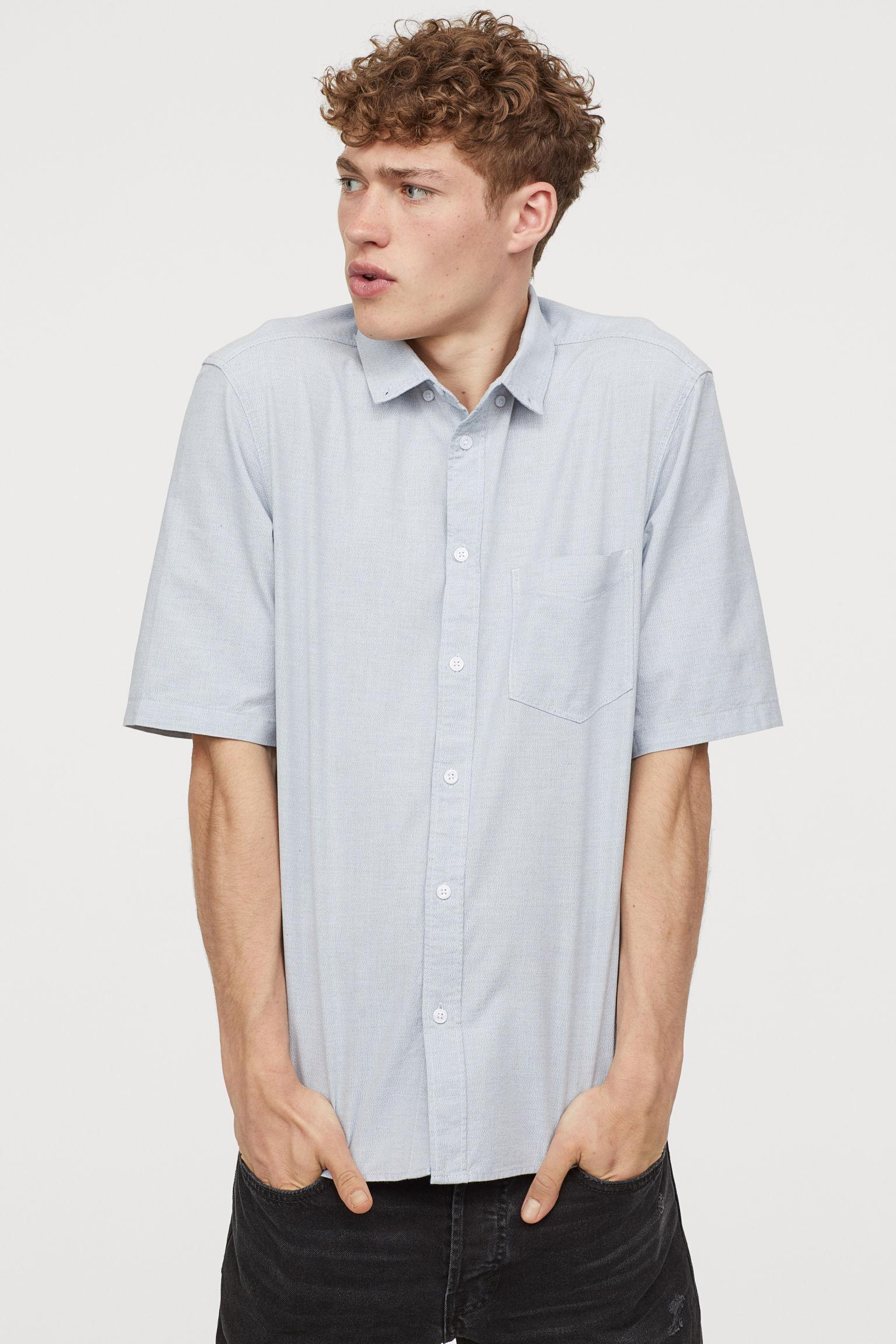 Отзыв на Хлопковая рубашка нормальные Fit из Интернет-Магазина H&M
