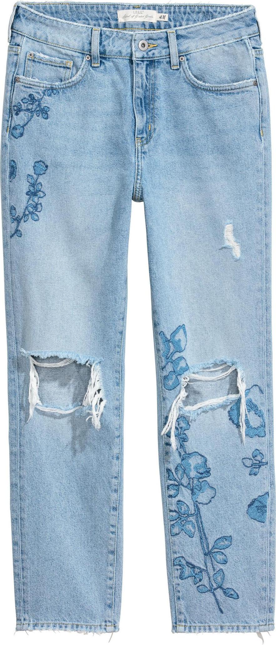 Отзыв на Ровные нормальные джинсы длиной по щиколотку из Интернет-Магазина H&M