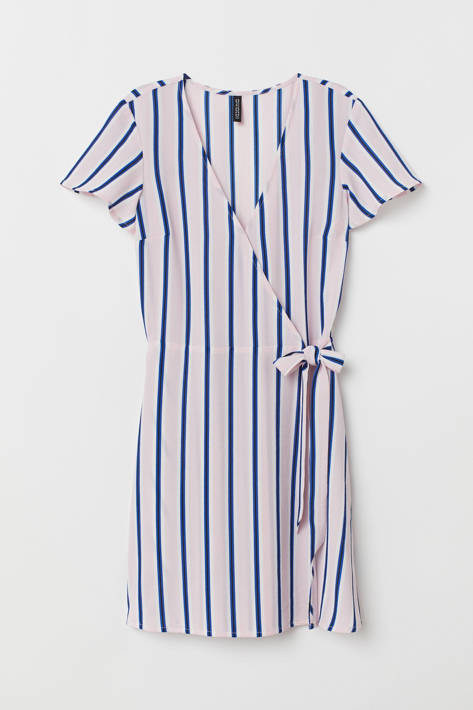 Отзыв на С пестрым рисунком платье на запах из Интернет-Магазина H&M