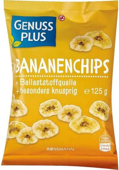 Отзыв на GENUSS PLUS Bananenchips из Интернет-Магазина ROSSMANN