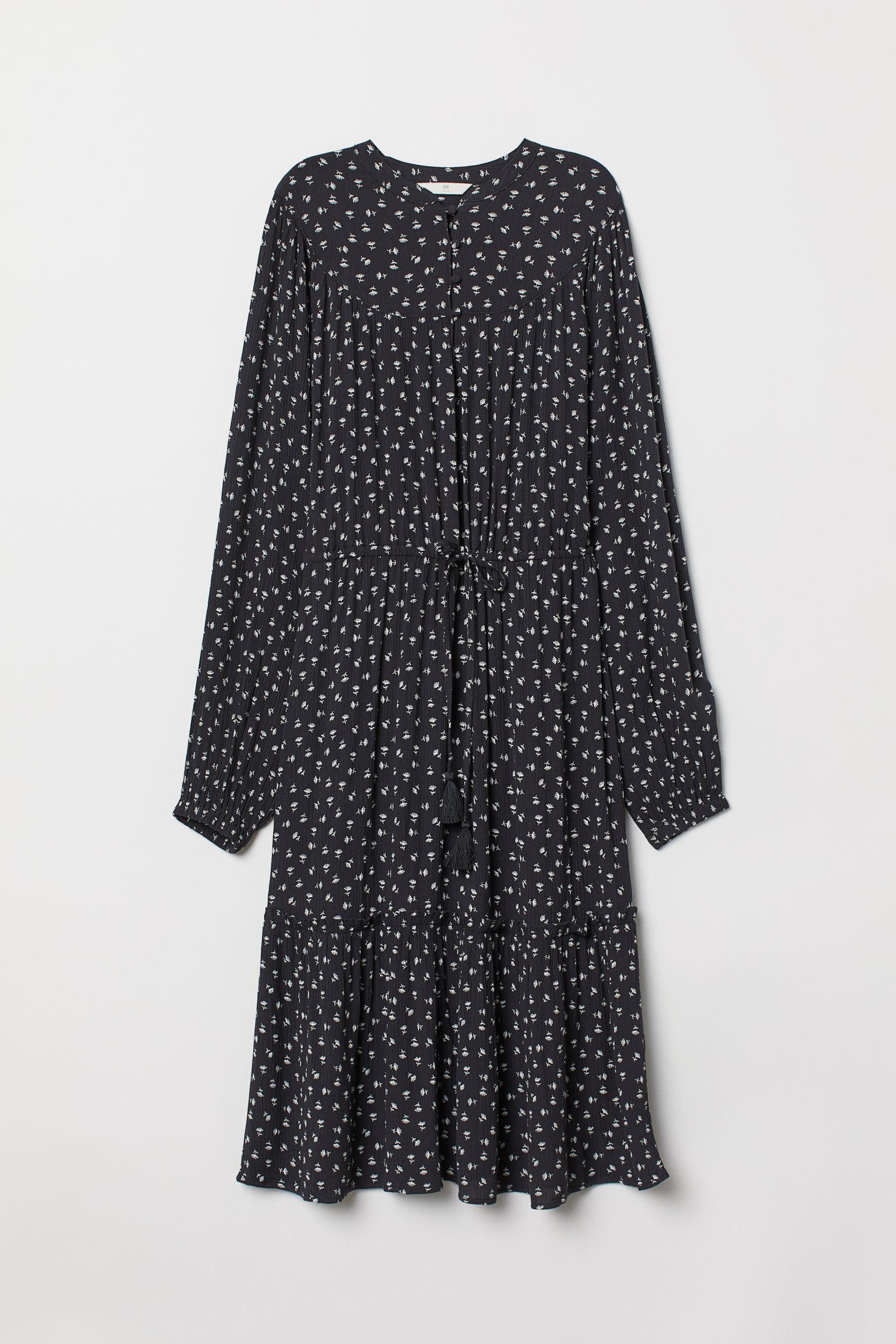 Отзыв на Платье с Вискоза-Креп из Интернет-Магазина H&M
