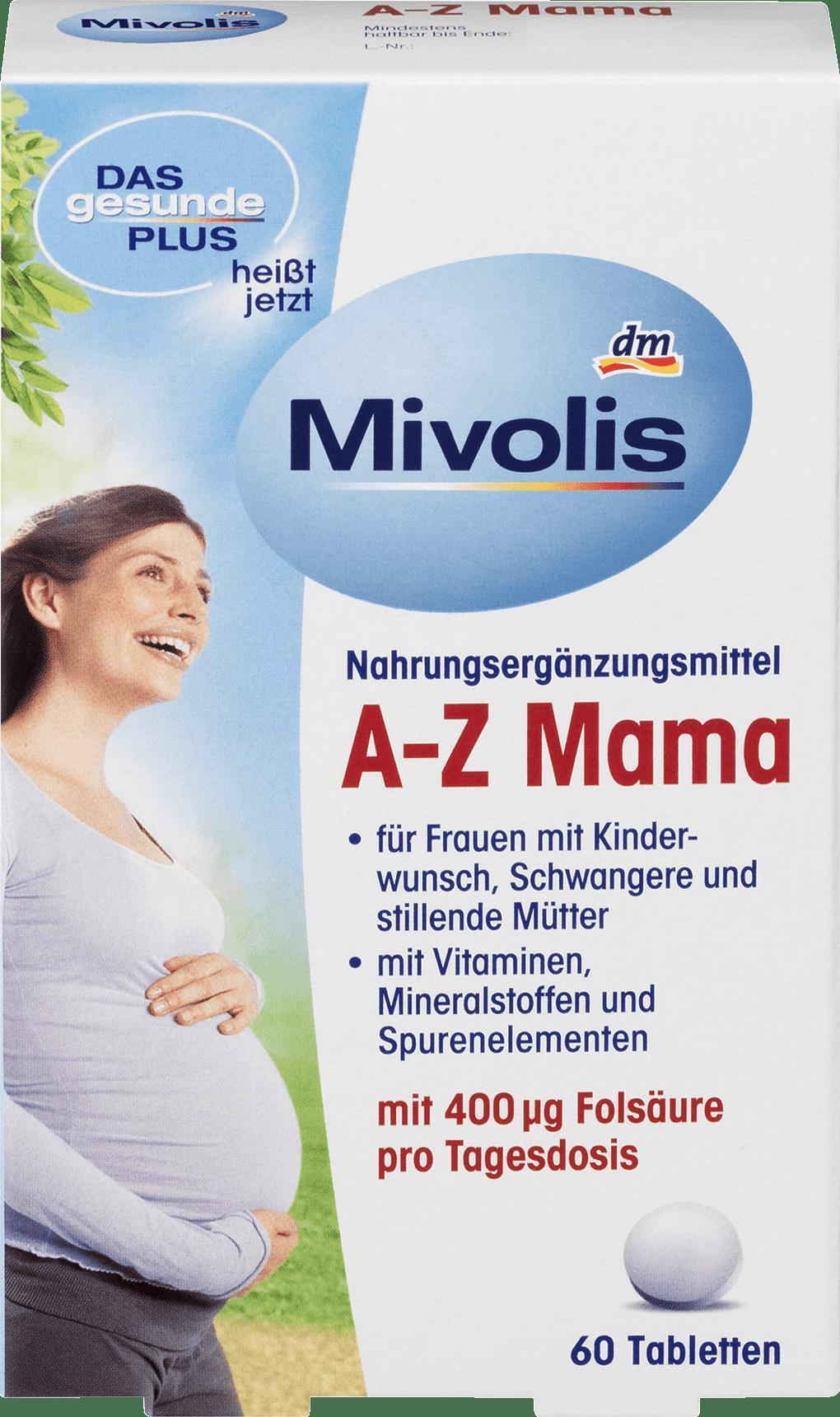 Отзыв на A-Z Mama, Tabletten 60 St., 51 g из Интернет-Магазина DM