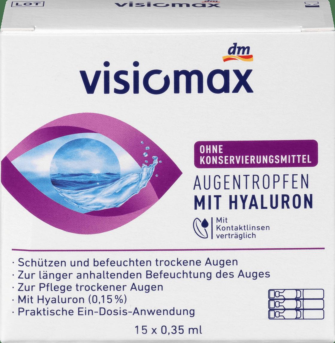 Отзыв на Augentropfen Hyaluron 15 Ampullen à 0,35 ml, ohne Konservierungsmittel, 5,25 ml из Интернет-Магазина DM