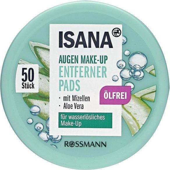 Отзыв на ISANA Augen Make-Up Entferner Pads ölfrei из Интернет-Магазина ROSSMANN