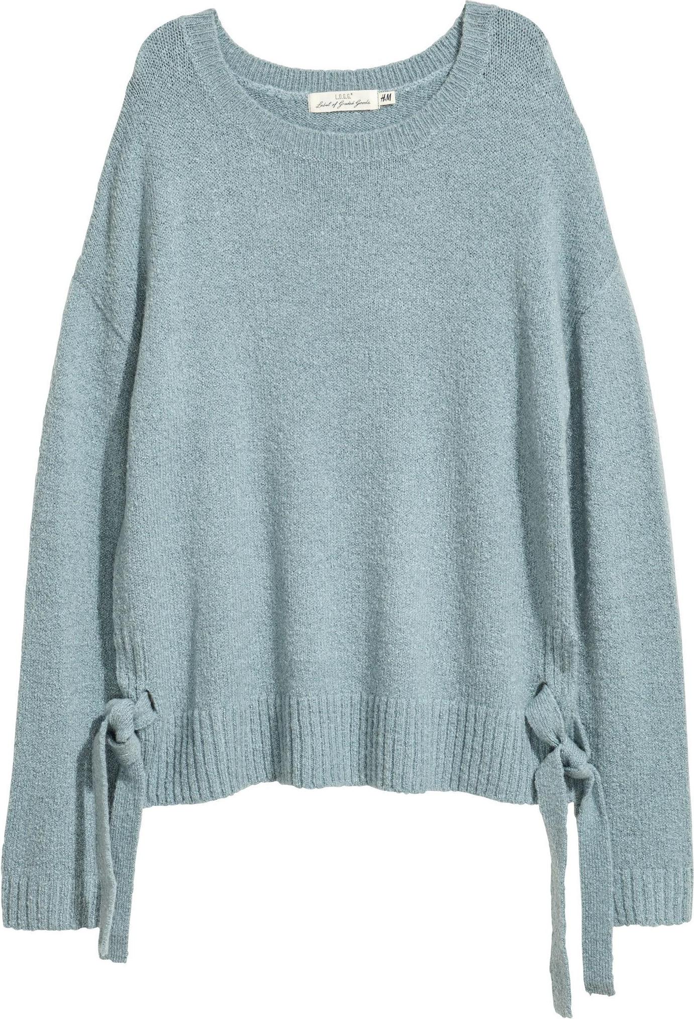 Отзыв на Пуловер со шнуровкой из Интернет-Магазина H&M