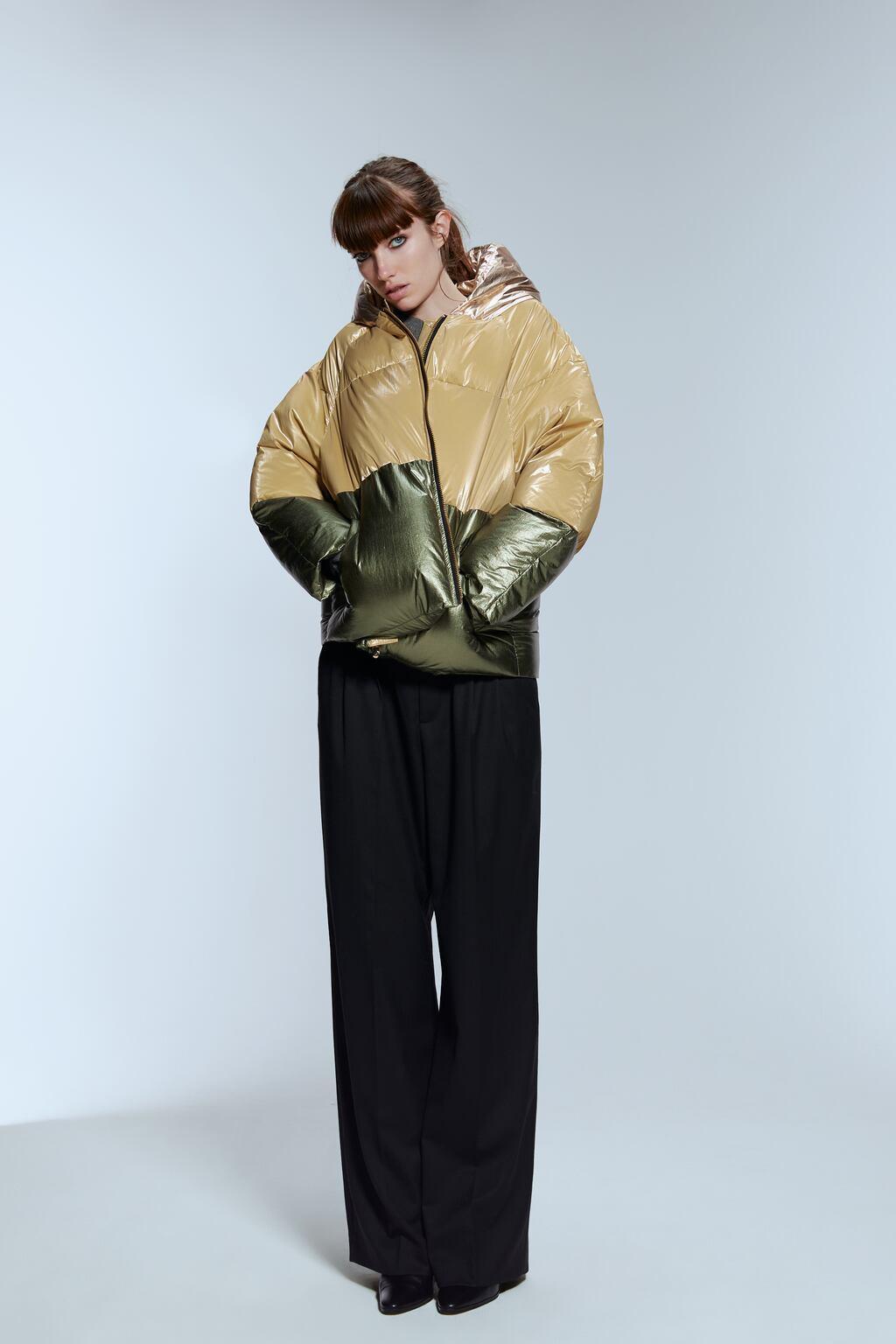 Отзыв на Стеганая куртка В Блок цвета из Интернет-Магазина Zara