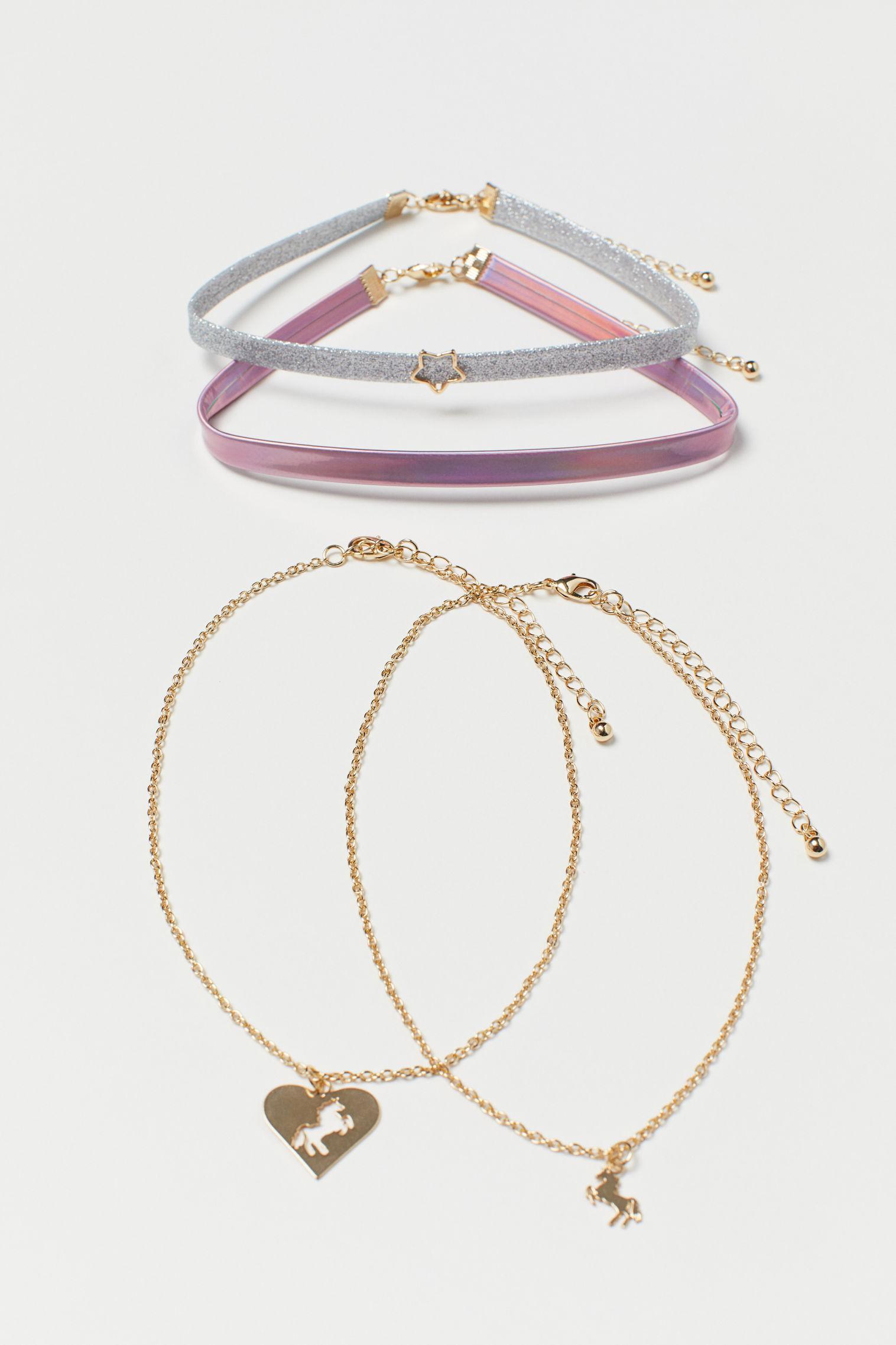 Отзыв на 4er-Pack Halsketten из Интернет-Магазина H&M
