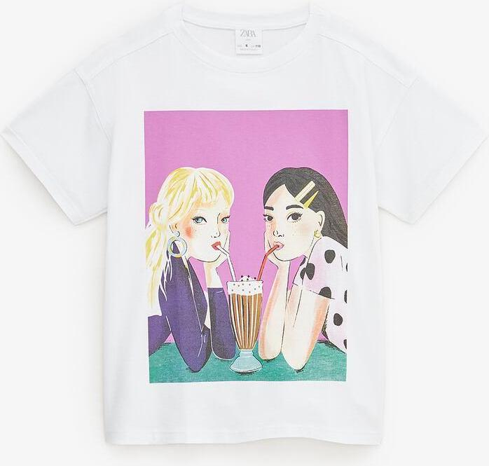 Отзыв на Рубашка с принтом из Интернет-Магазина Zara