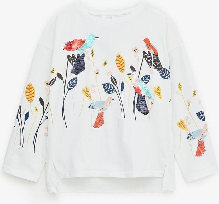 Отзыв на Рубашка с блестками из Интернет-Магазина Zara
