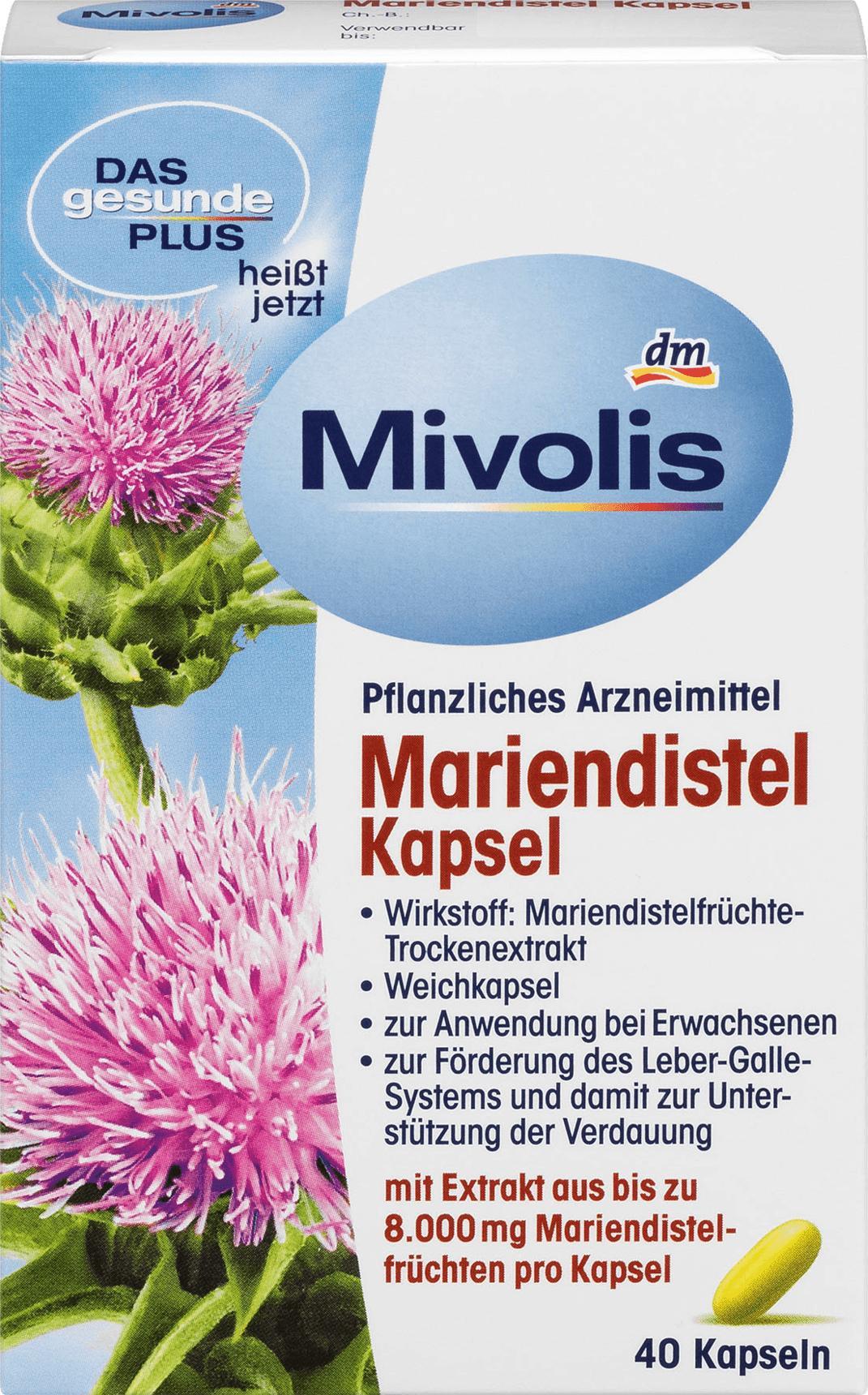 Отзыв на Mariendistel Kapseln, 40 St из Интернет-Магазина DM