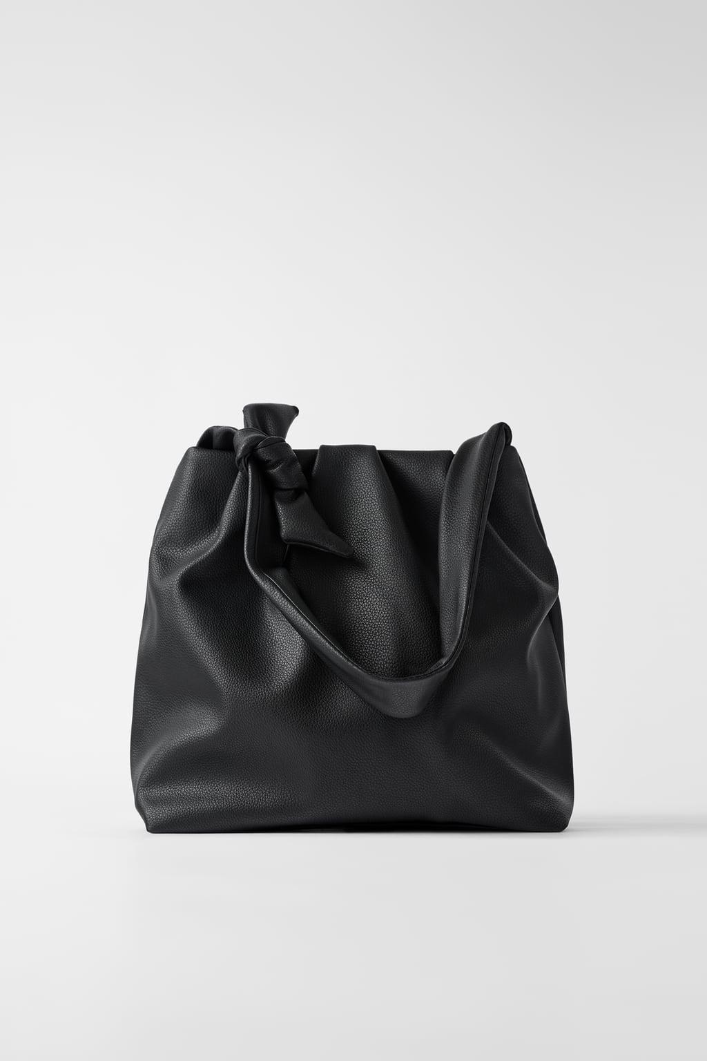 Отзыв на SOFT TOTE BAG WITH KNOTTED STRAP из Интернет-Магазина Zara