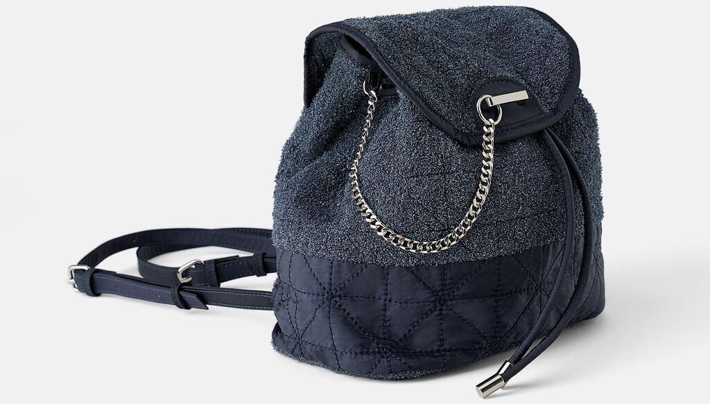 Отзыв на Рюкзак с МАХРОВЫЕ ТКАНИ из Интернет-Магазина Zara