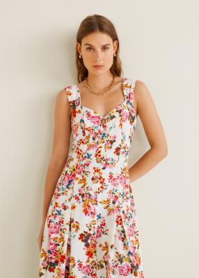Отзыв на Цветочный узор Midi-Платье из Интернет-Магазина MANGO
