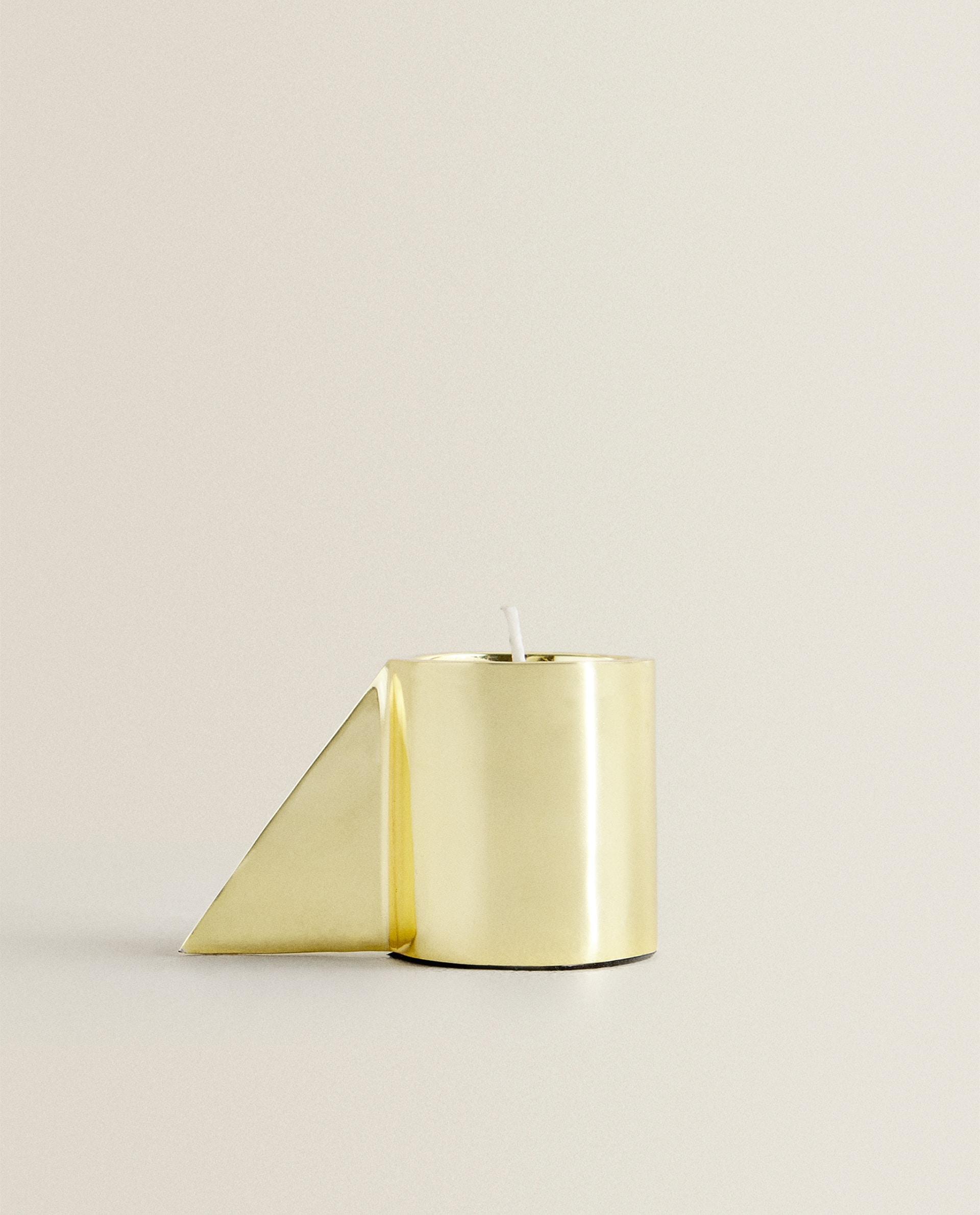 Отзыв на Золотого цвета ПОДСВЕЧНИК с РУЧКА из Интернет-Магазина Zara Home