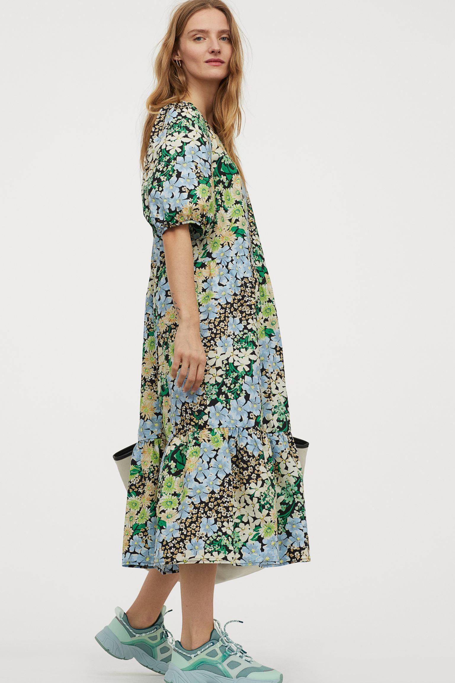 Отзыв на Платье с пышными рукавами из Интернет-Магазина H&M