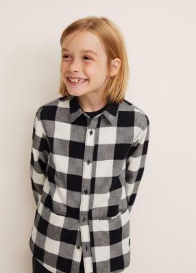 Отзыв на Клетчатая хлопковая рубашка из Интернет-Магазина MANGO Outlet