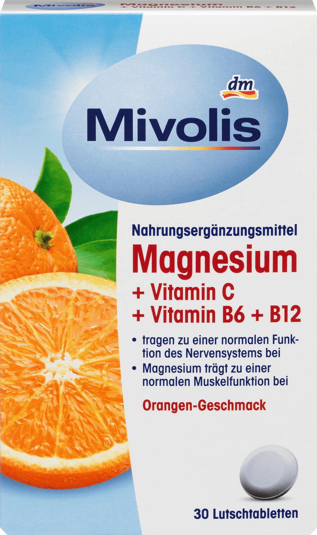 Отзыв на Magnesium + Vitamin C + Vitamin B6 + B12 из Интернет-Магазина DM
