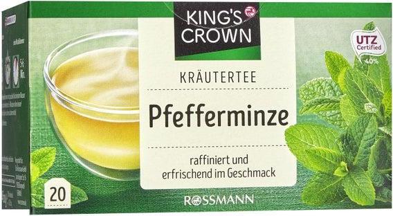 Отзыв на King's Crown Kräutertee Pfefferminze из Интернет-Магазина ROSSMANN