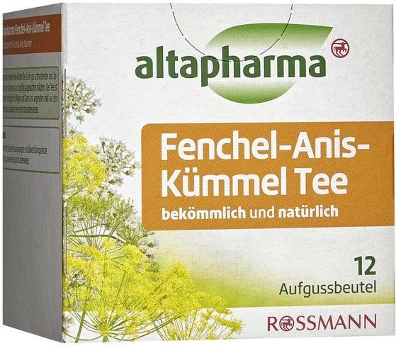 Отзыв на altapharma Fenchel-Anis-Kümmel Tee из Интернет-Магазина ROSSMANN
