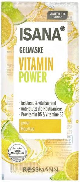 Отзыв на ISANA Gelmaske Vitamin Power из Интернет-Магазина ROSSMANN