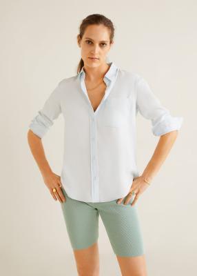 Отзыв на Лиоцелл Рубашка с нагрудным карманом из Интернет-Магазина MANGO Outlet