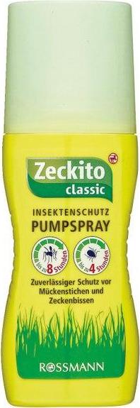 Отзыв на Zeckito classic Insektenschutz Pumpspray из Интернет-Магазина ROSSMANN