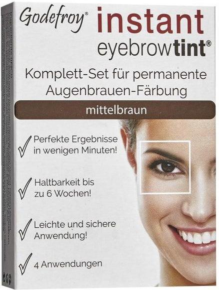 Отзыв на Godefroy Instant Eyebrow Tint Komplett-Set für permanente Augenbauen-Färbung из Интернет-Магазина ROSSMANN