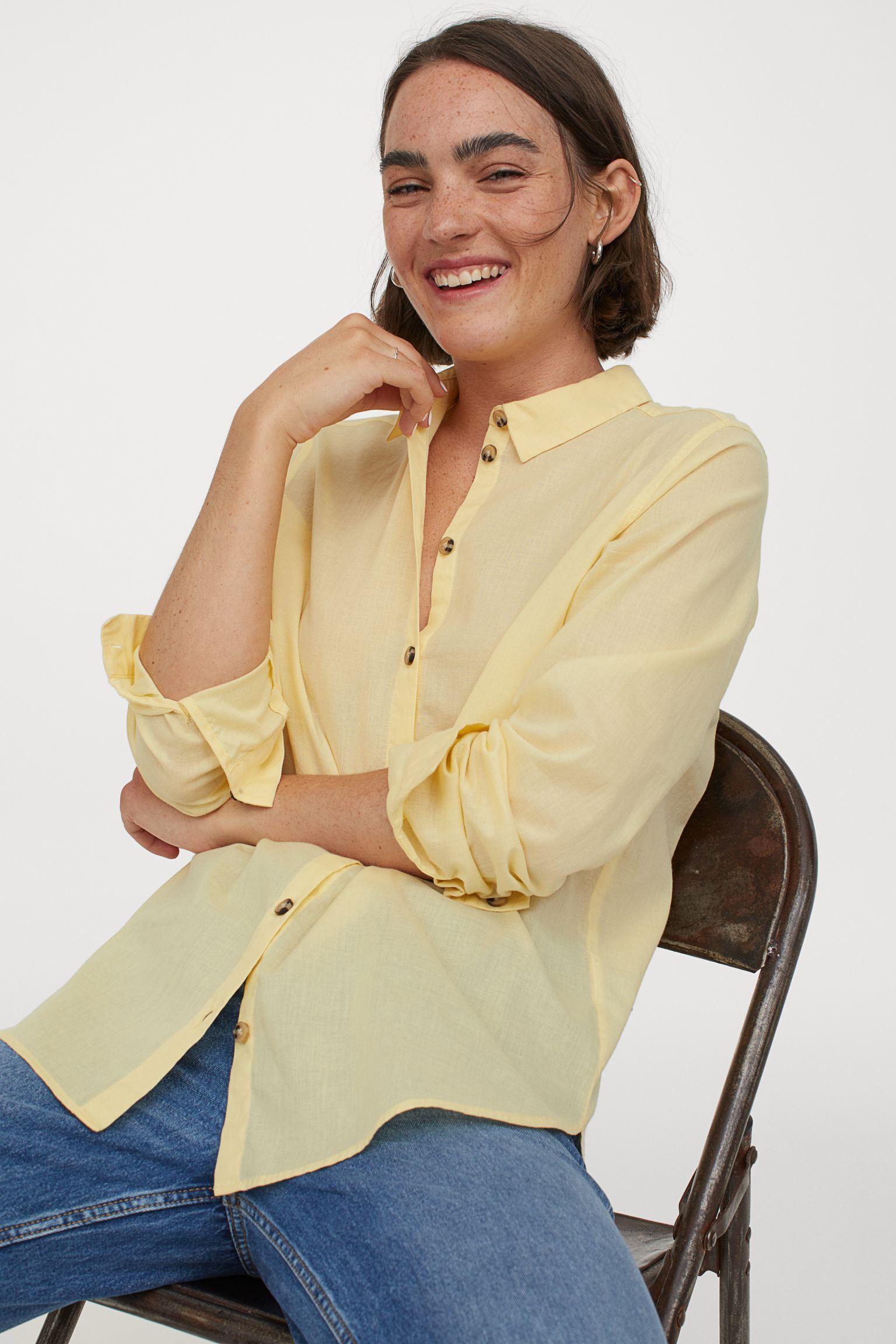 Отзыв на Хлопковая блузка из Интернет-Магазина H&M