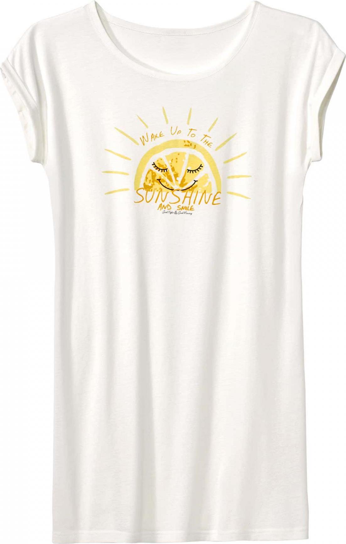 Отзыв на Женская Ночная Рубашка с солнечную Отпечаток из Интернет-Магазина NKD