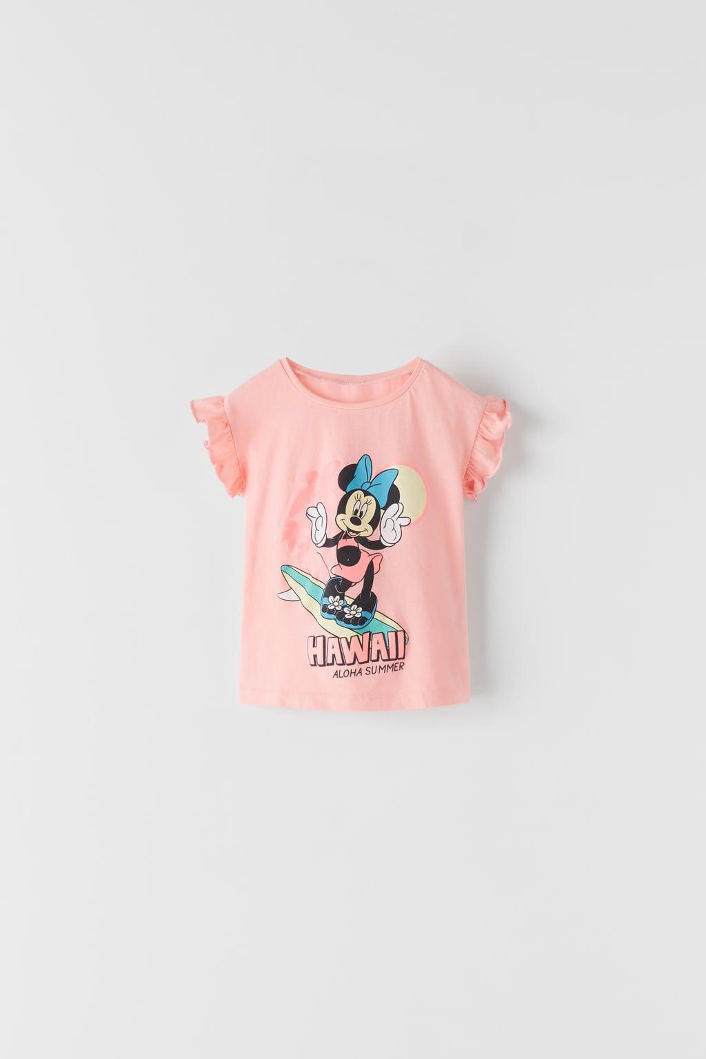 Отзыв на Minnie Mouse © Дисней Гавайи Футболка из Интернет-Магазина Zara