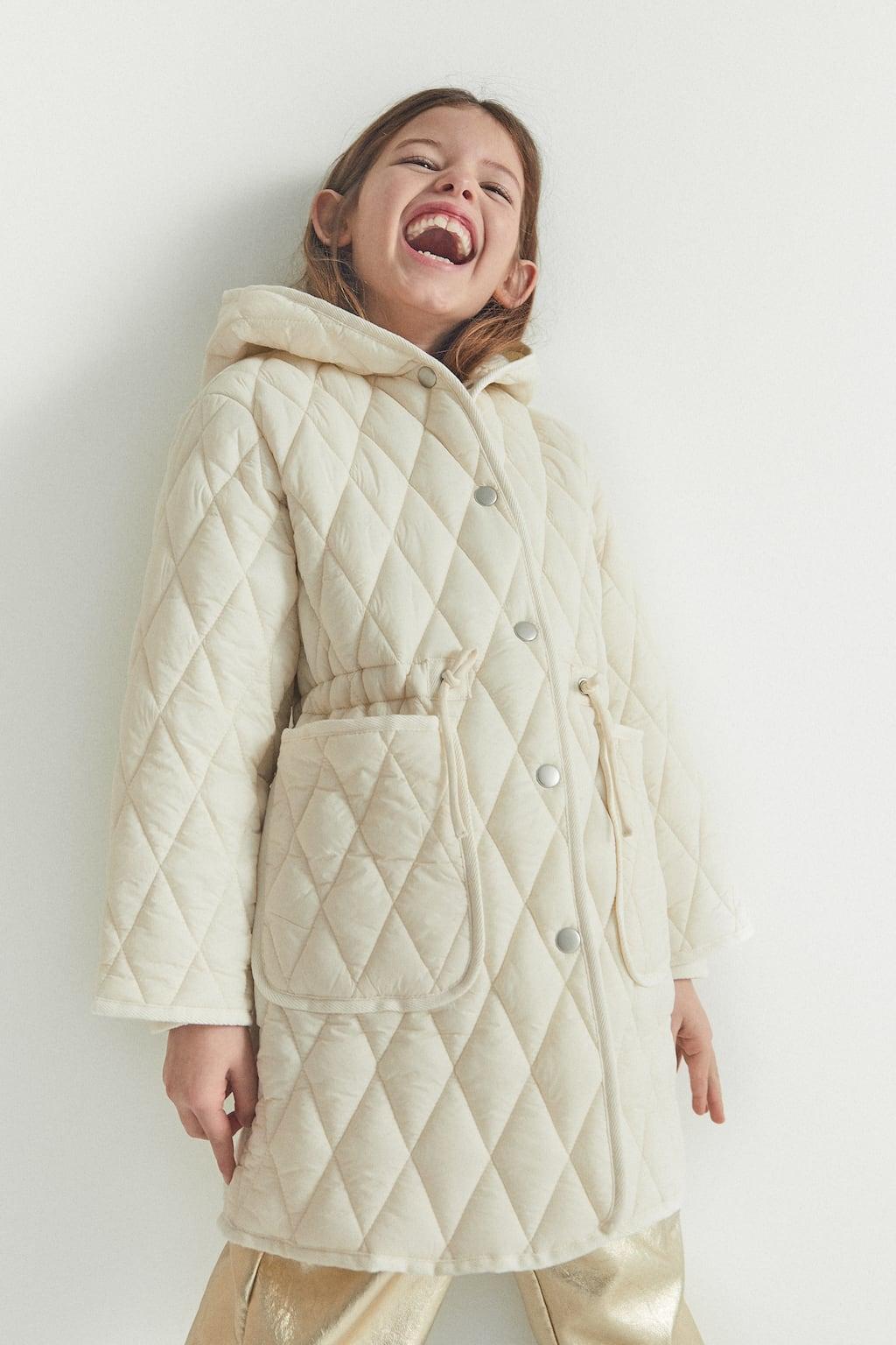 Отзыв на Стеганые пальто с РОМБАХ из Интернет-Магазина Zara