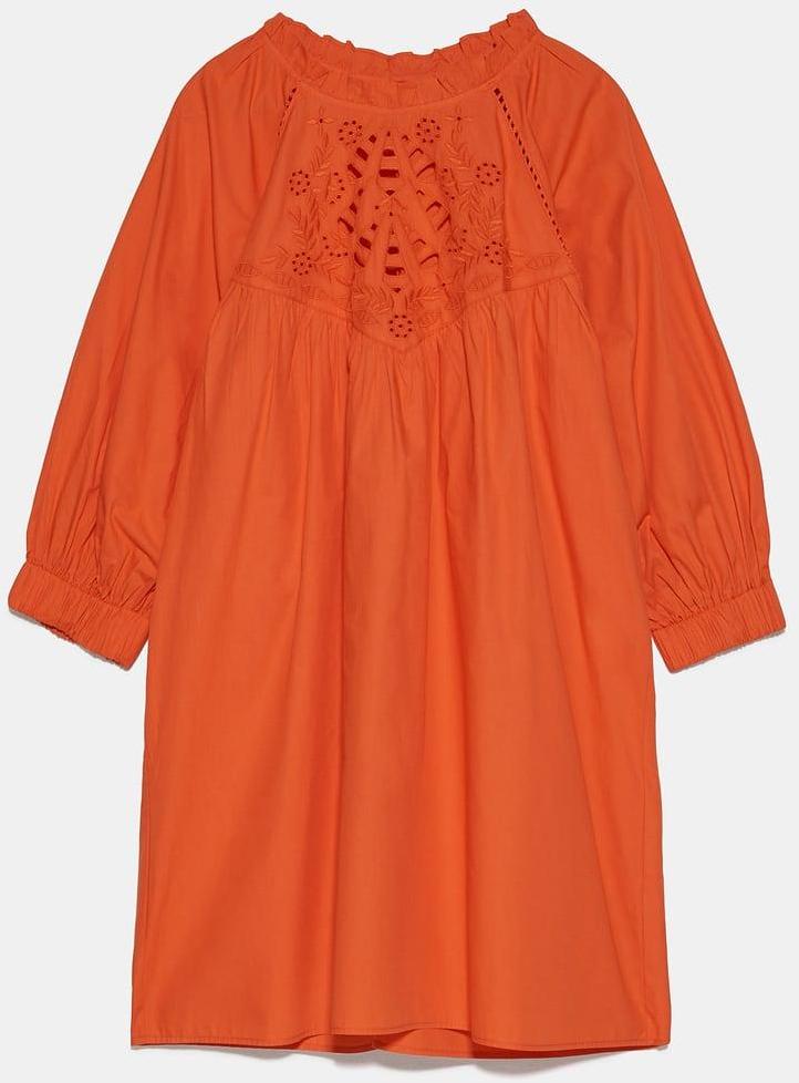Отзыв на Платье с вышитыми отверстиями из Интернет-Магазина Zara