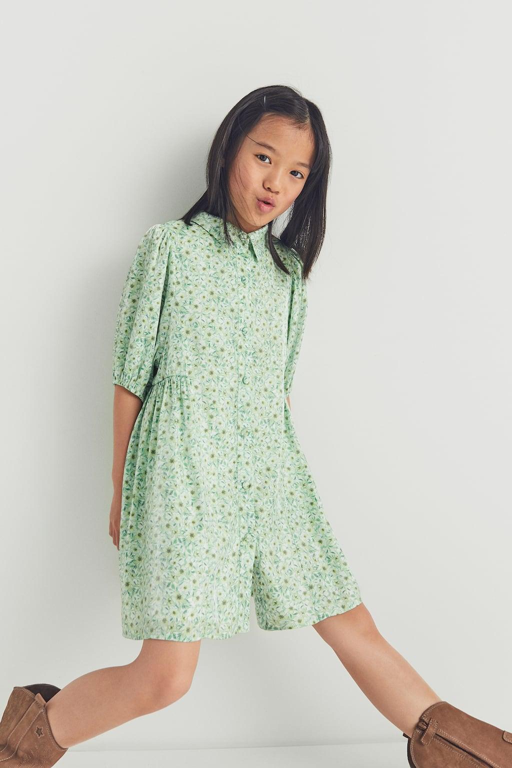 Отзыв на Платье-рубашка с цветочным узором из Интернет-Магазина Zara