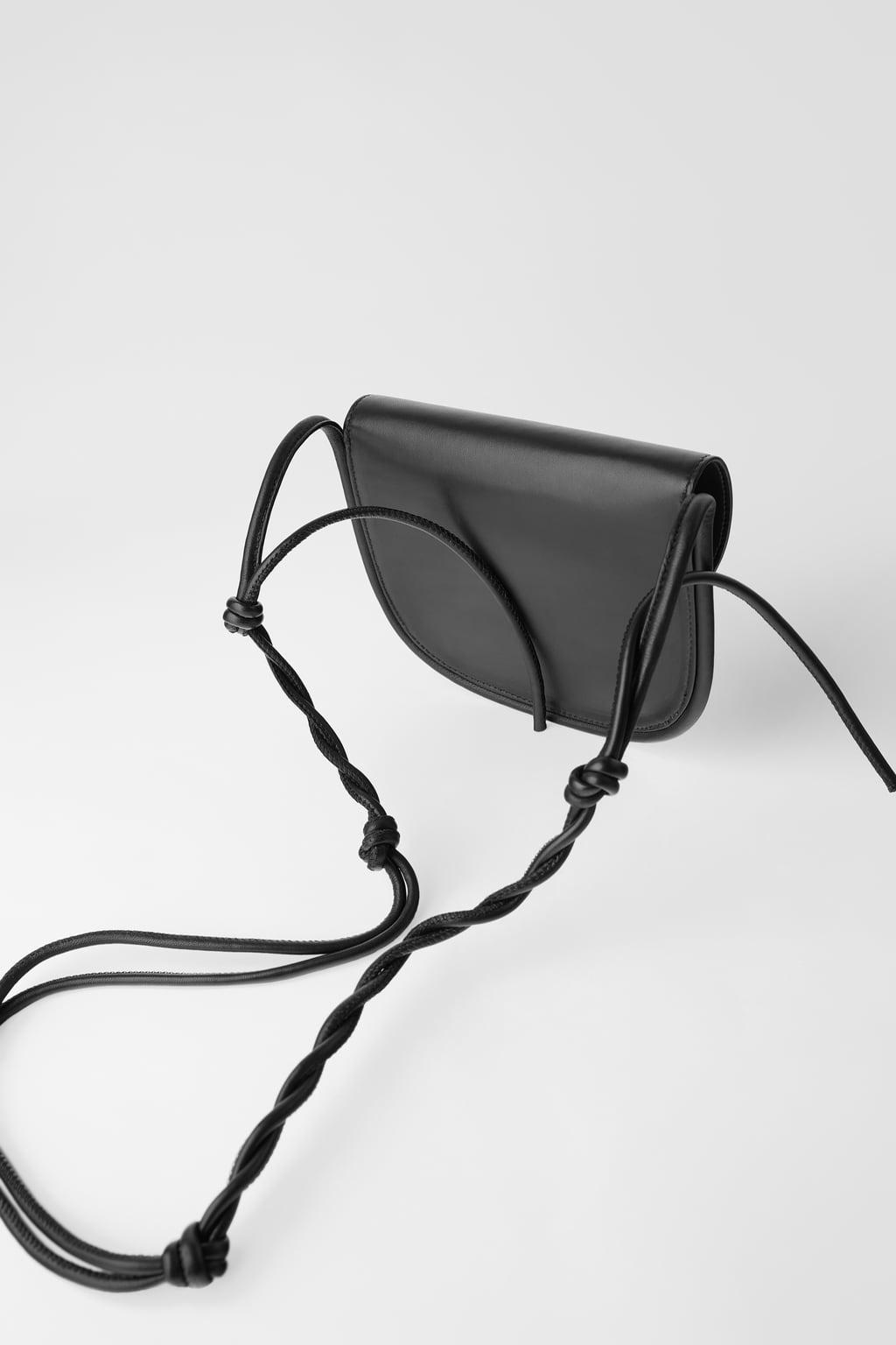 Отзыв на ОВАЛЬНАЯ сумка через плечо с кожи из Интернет-Магазина Zara
