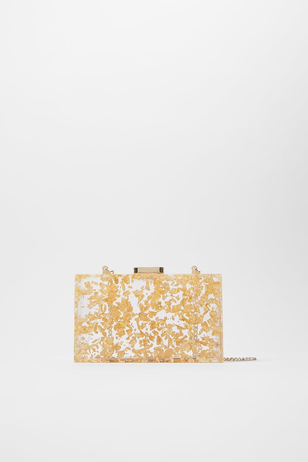 Отзыв на КОРОБЧАТЫЕ сумка с METACRYLAT В Золото из Интернет-Магазина Zara