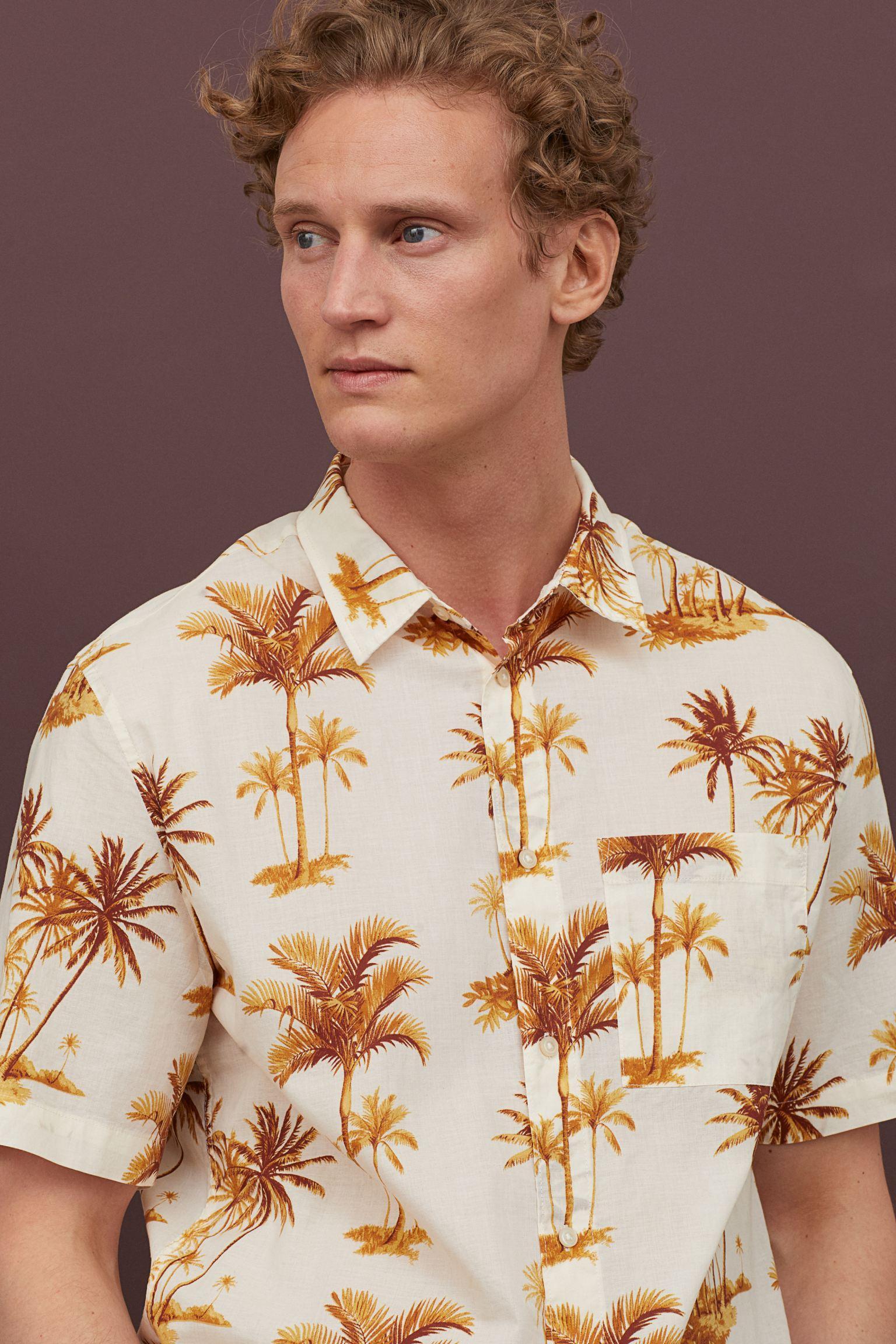 Отзыв на Хлопковая рубашка нормальные Fit из Интернет-Магазина H&M