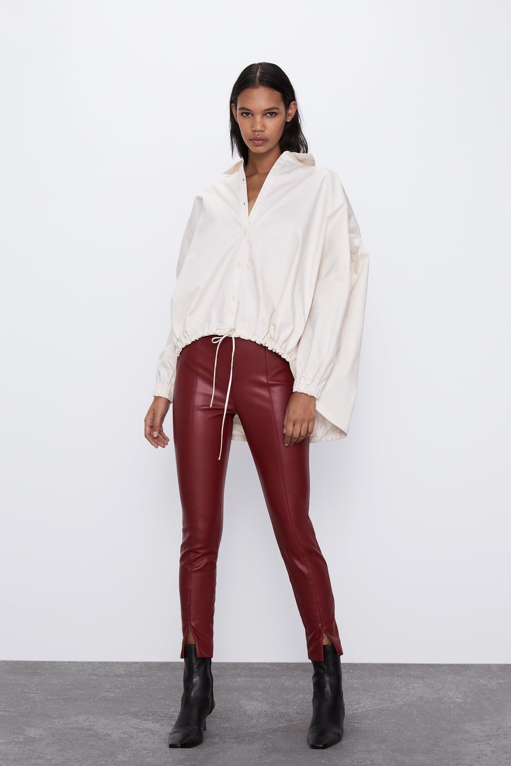 Отзыв на Леггинсы из искусственной кожи из Интернет-Магазина Zara