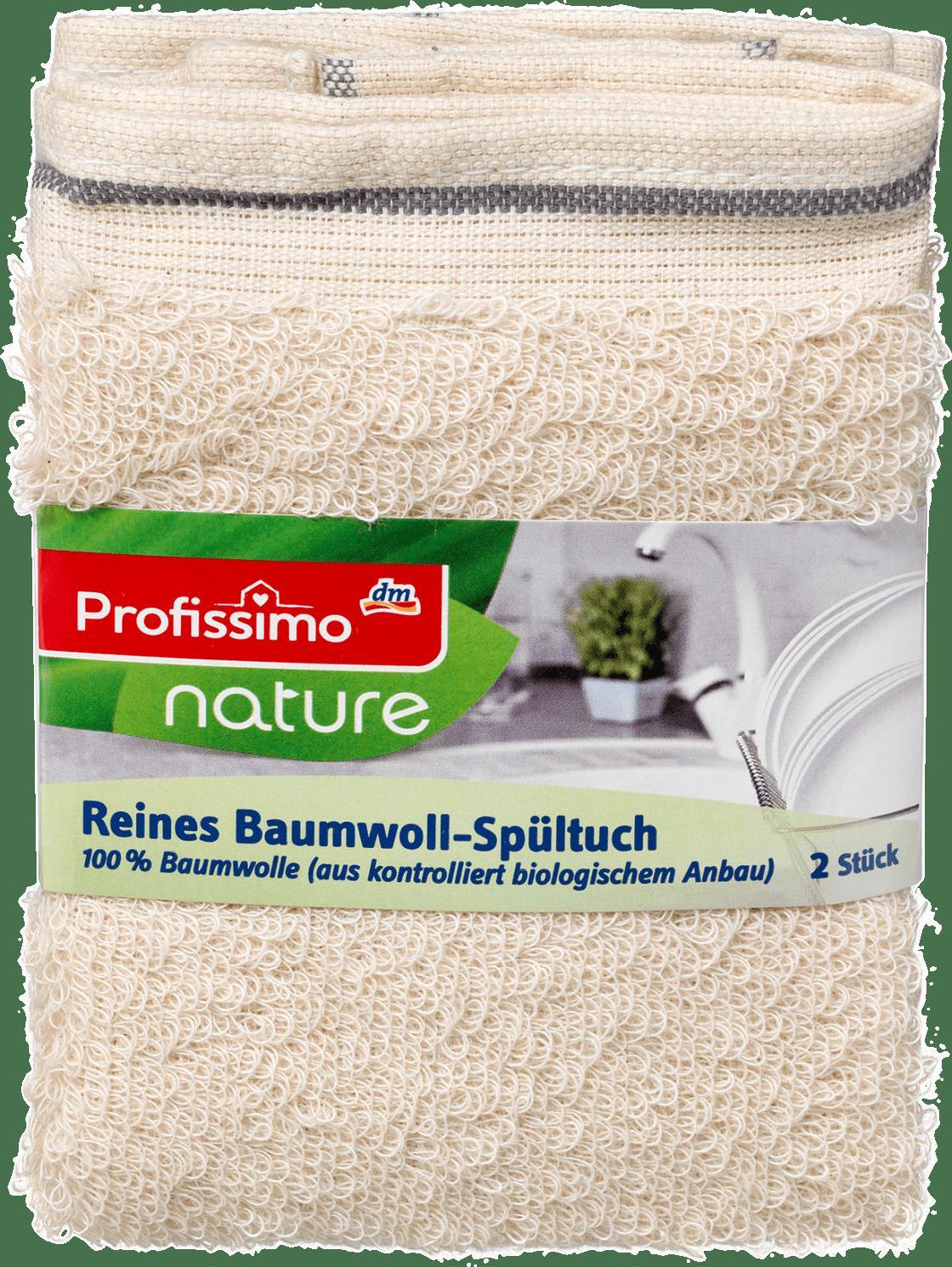 Отзыв на nature Reines Baumwoll-Spültuch, 2 St из Интернет-Магазина DM