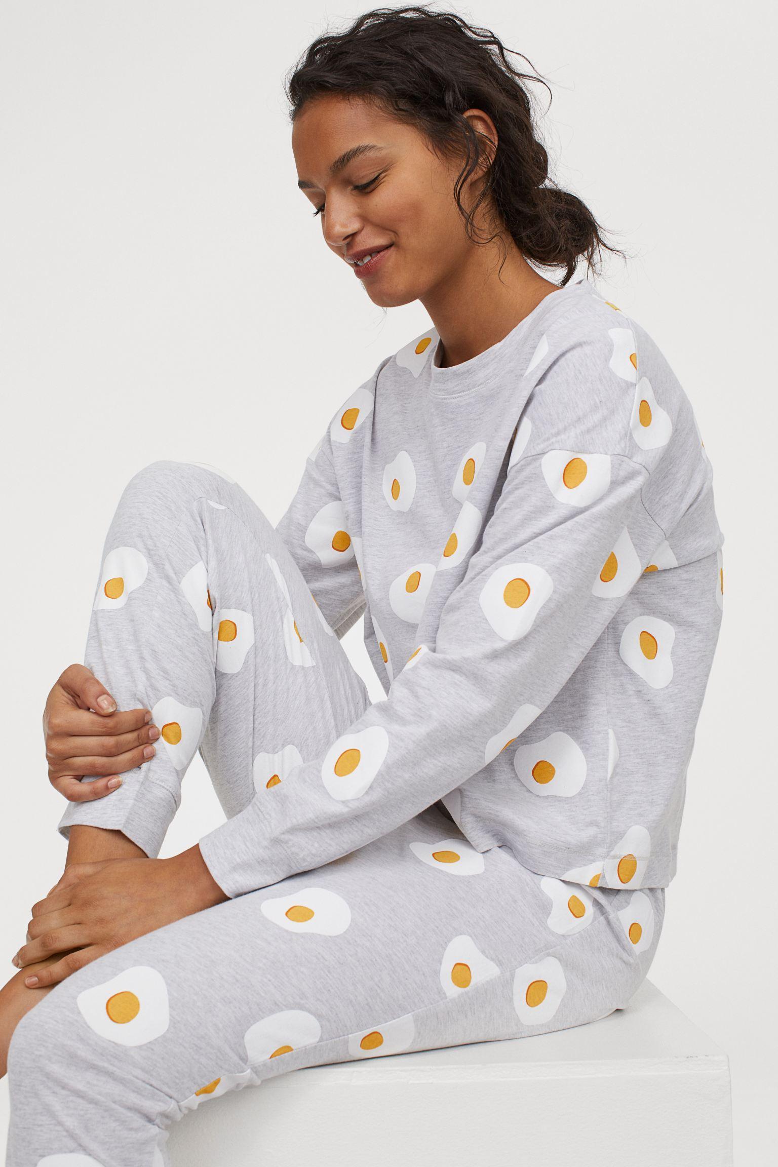 Отзыв на С узором пижама трикотажная из Интернет-Магазина H&M
