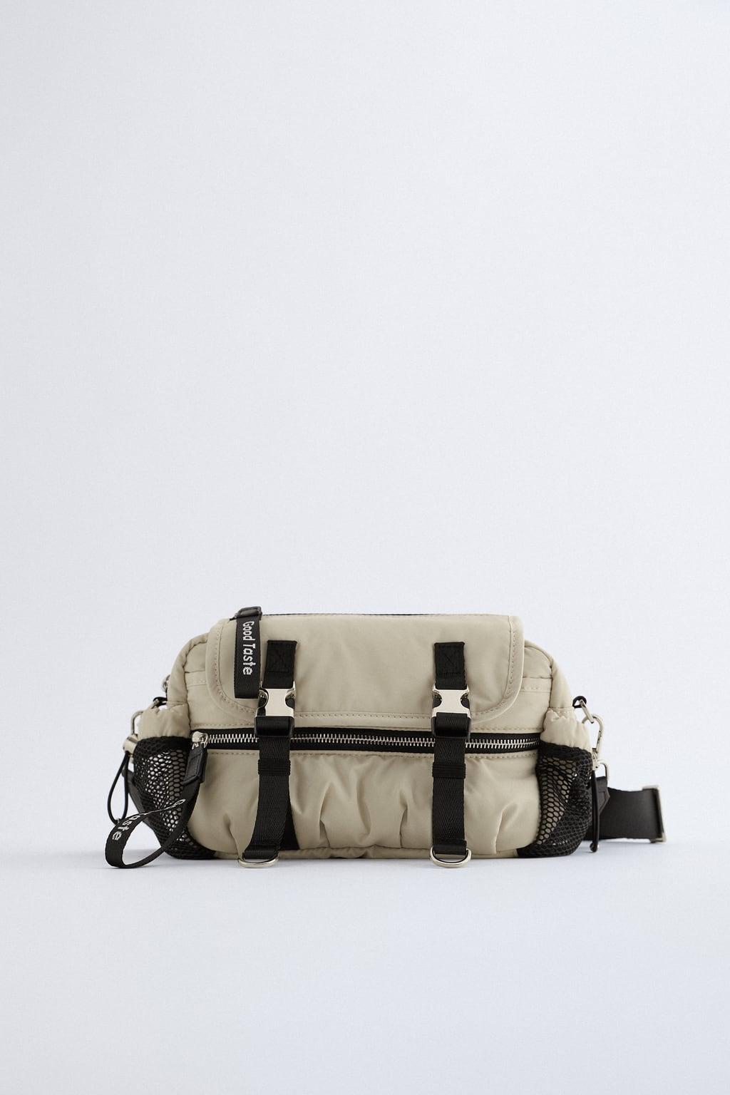 Отзыв на CROSSBODY BAG WITH SLOGAN PULL TAB из Интернет-Магазина Zara