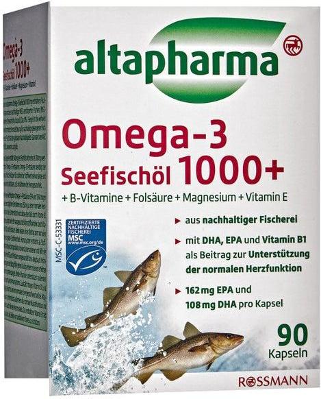 Отзыв на altapharma Omega-3 Seefischöl 1000+ из Интернет-Магазина ROSSMANN