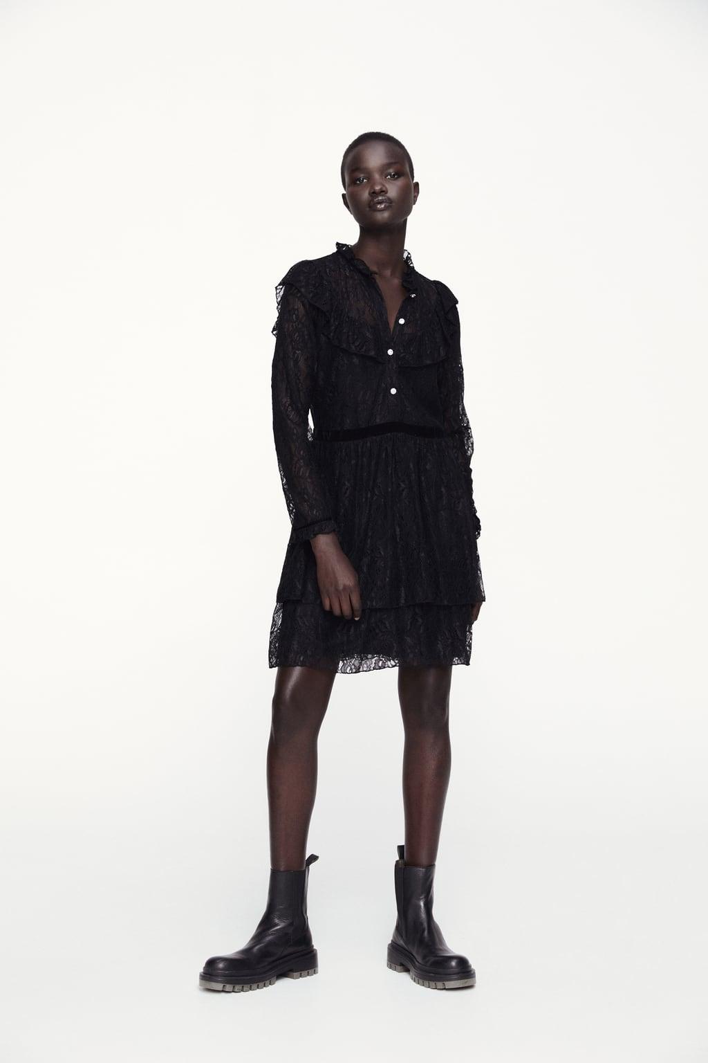Отзыв на Платье с кружевом с из Интернет-Магазина Zara
