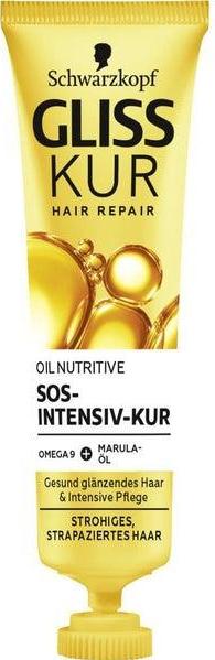 Отзыв на Schwarzkopf Gliss Kur Oil Nutritive SOS-Intensive-Kur из Интернет-Магазина ROSSMANN
