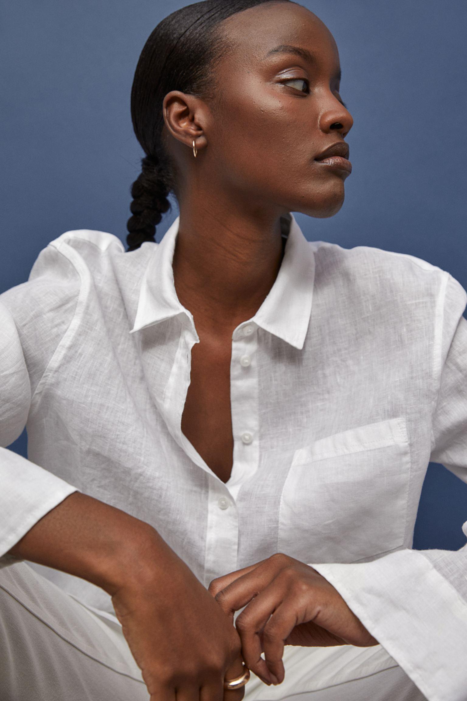 Отзыв на Льняная рубашка из Интернет-Магазина H&M